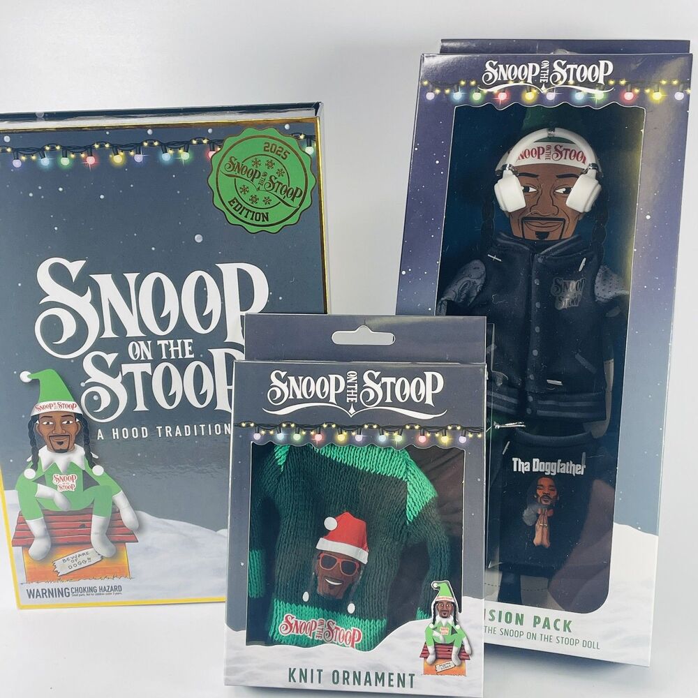 Snoop on the Stoop 2025 Edition Set Doll Ornament Expansion Pack Christmas Holid